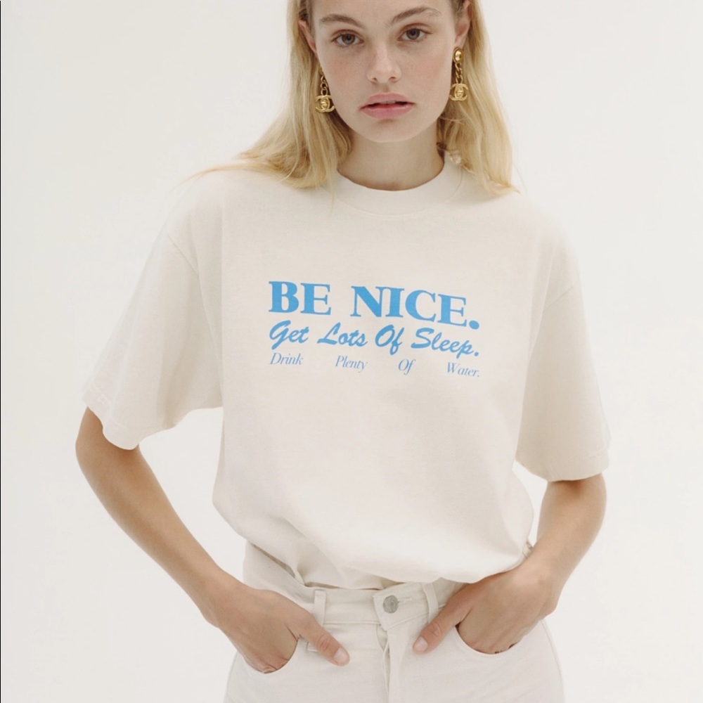 Sporty & Rich Be Nice t-shirt
